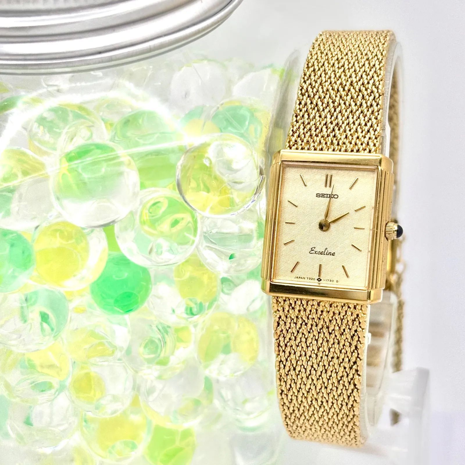 美品/新品電池】SEIKO セイコー Exceline エクセリーヌ レディース