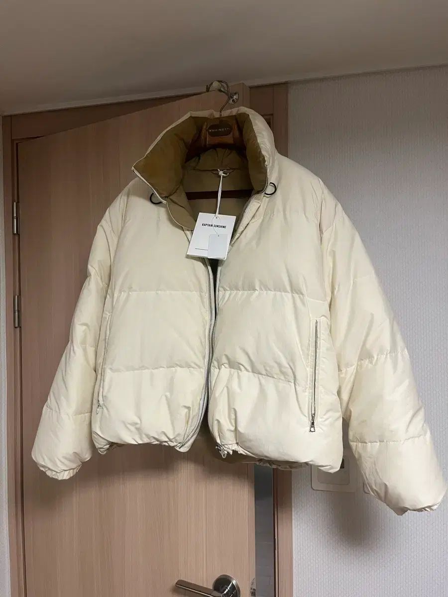 KAPTAIN SUNSHINE キャプテンサンシャイン リバーシブル モンブラン ダウン 白|ベージュ