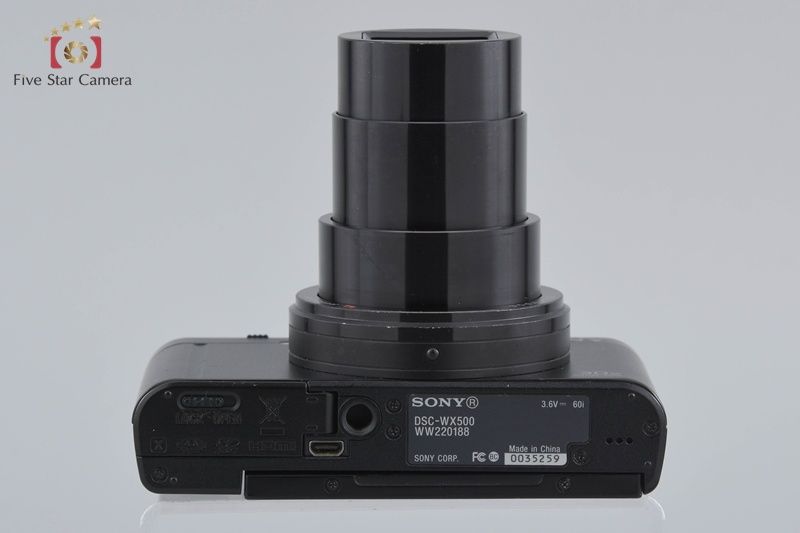 SONY ソニー 【中古】SONY ソニー Cyber-shot DSC-WX500 ブラック