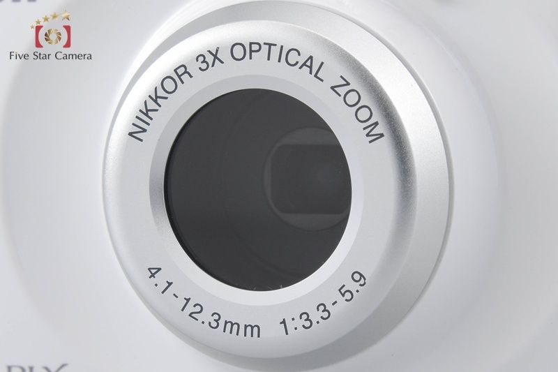 Nikon ニコン 【中古】Nikon ニコン COOLPIX S33 ホワイト コンパクト