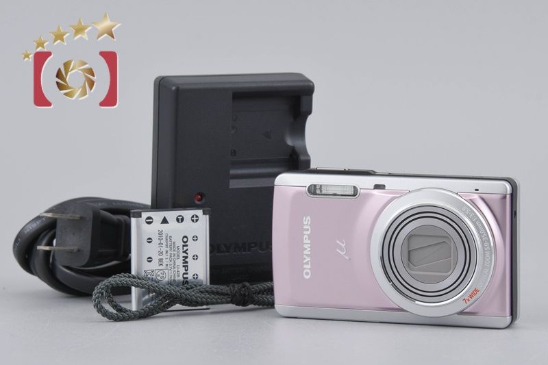 カメラ OLYMPUS オリンパス 【】OLYMPUS オリンパス μ-7040 ピンク