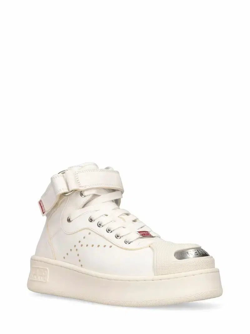 |42 KENZO NIGO フープス スティールトゥ ハイ スニーカー