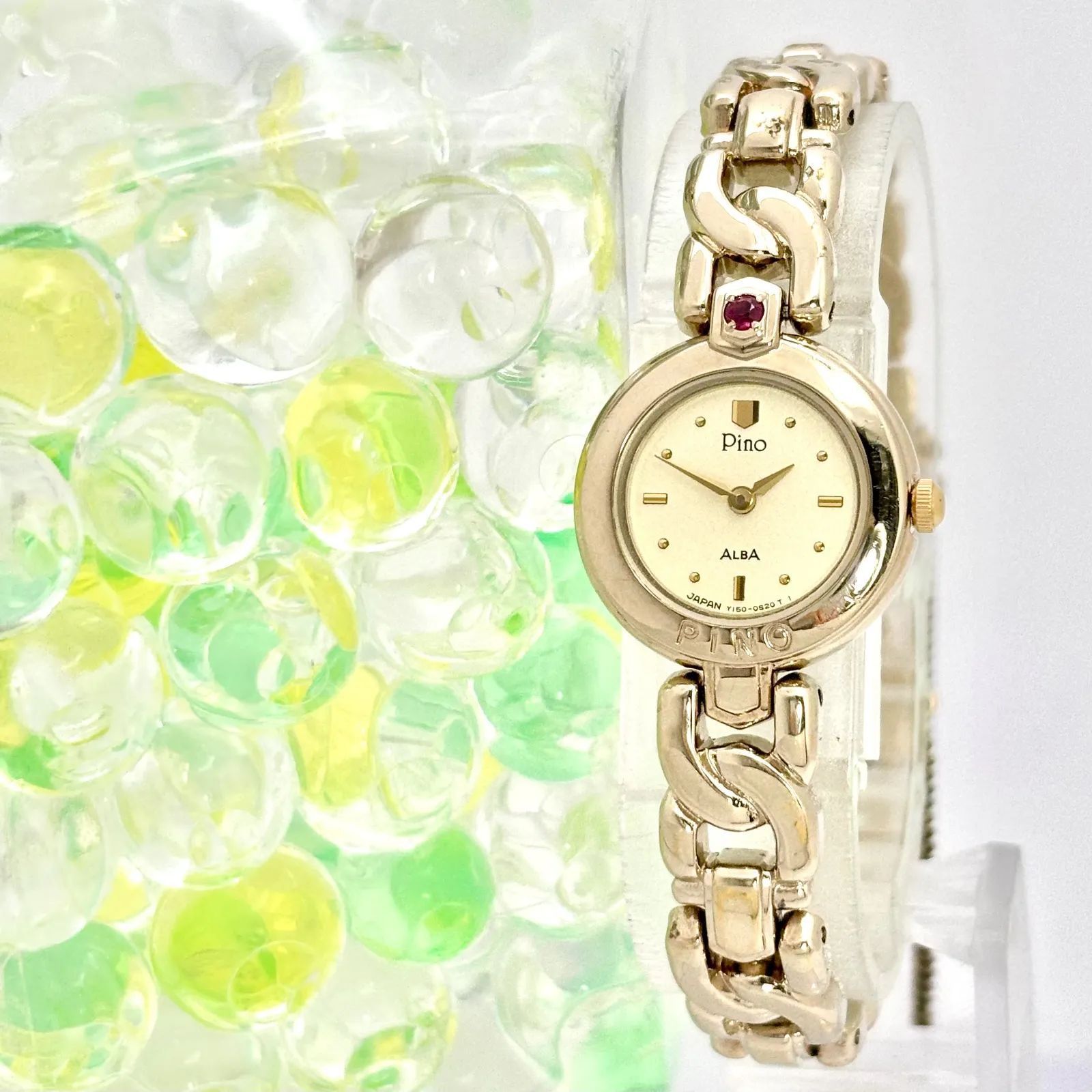 【稼働品】 SEIKO ALBA Pino ピノ レディース 腕時計 クォーツ 新品電池】SEIKO セイコー ALBA アルバ Pino ピノ レディース 腕時計