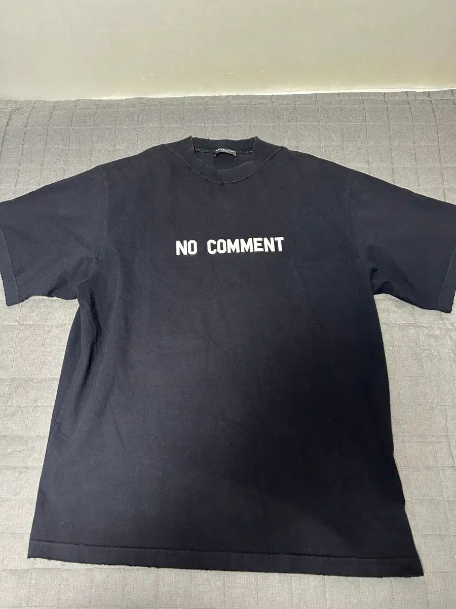 XS バレンシアガ ノーコメント オーバーサイズ 半袖Tシャツ