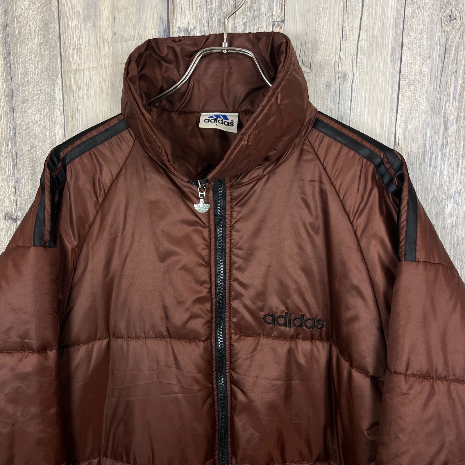 OLD adidas 90s アディダス DESCENTE デサント製 AA-7112 ダブルジップ 