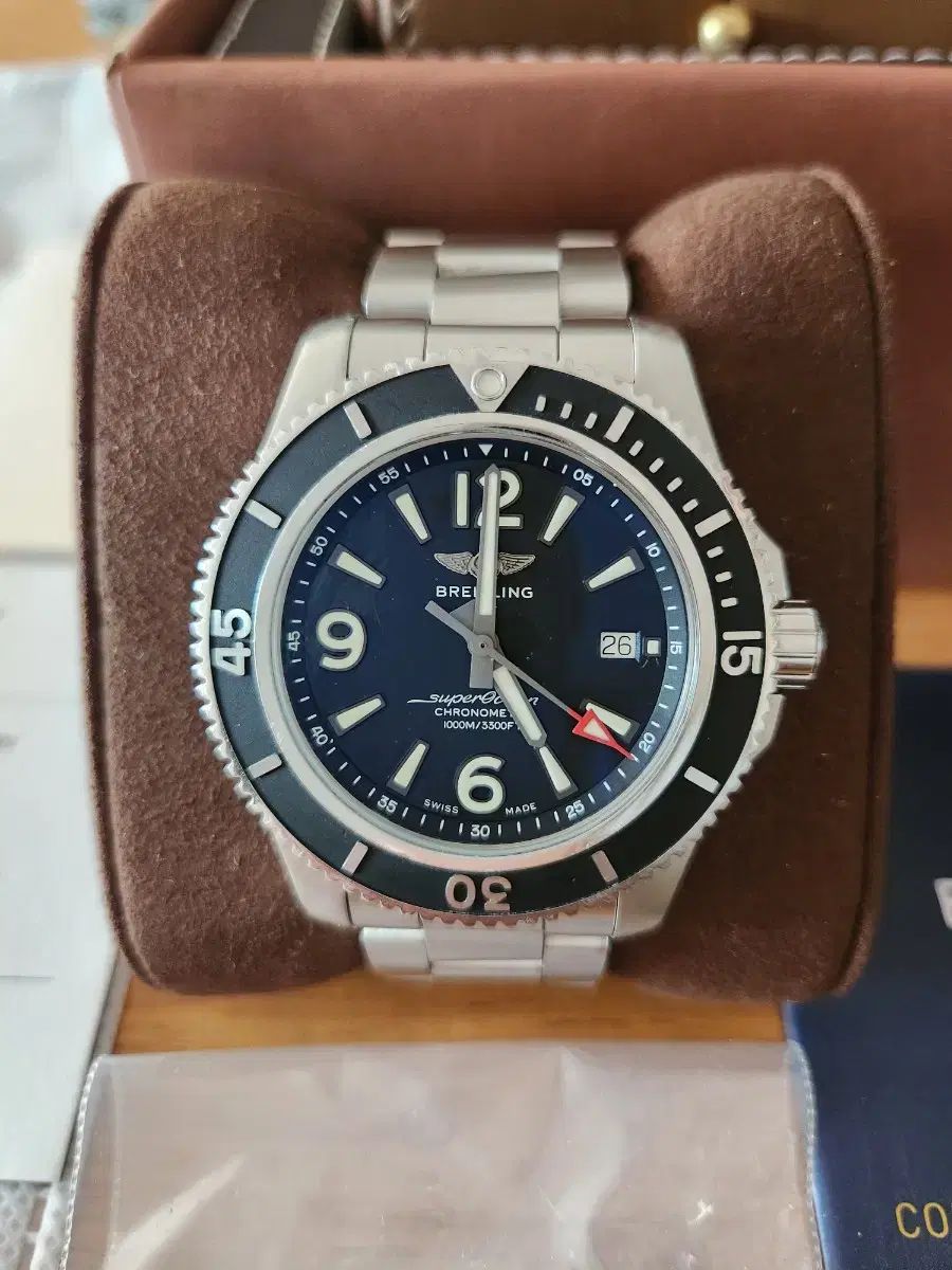 ブライトリング スーパーオーシャン2 44ミリ 黒 판