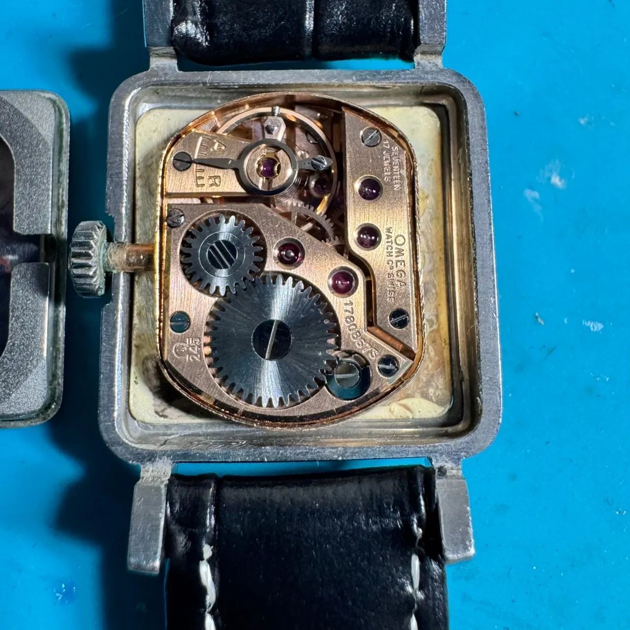 稼働】OMEGA オメガ 機械式 手巻き レディース 腕時計 シルバー 3994 9