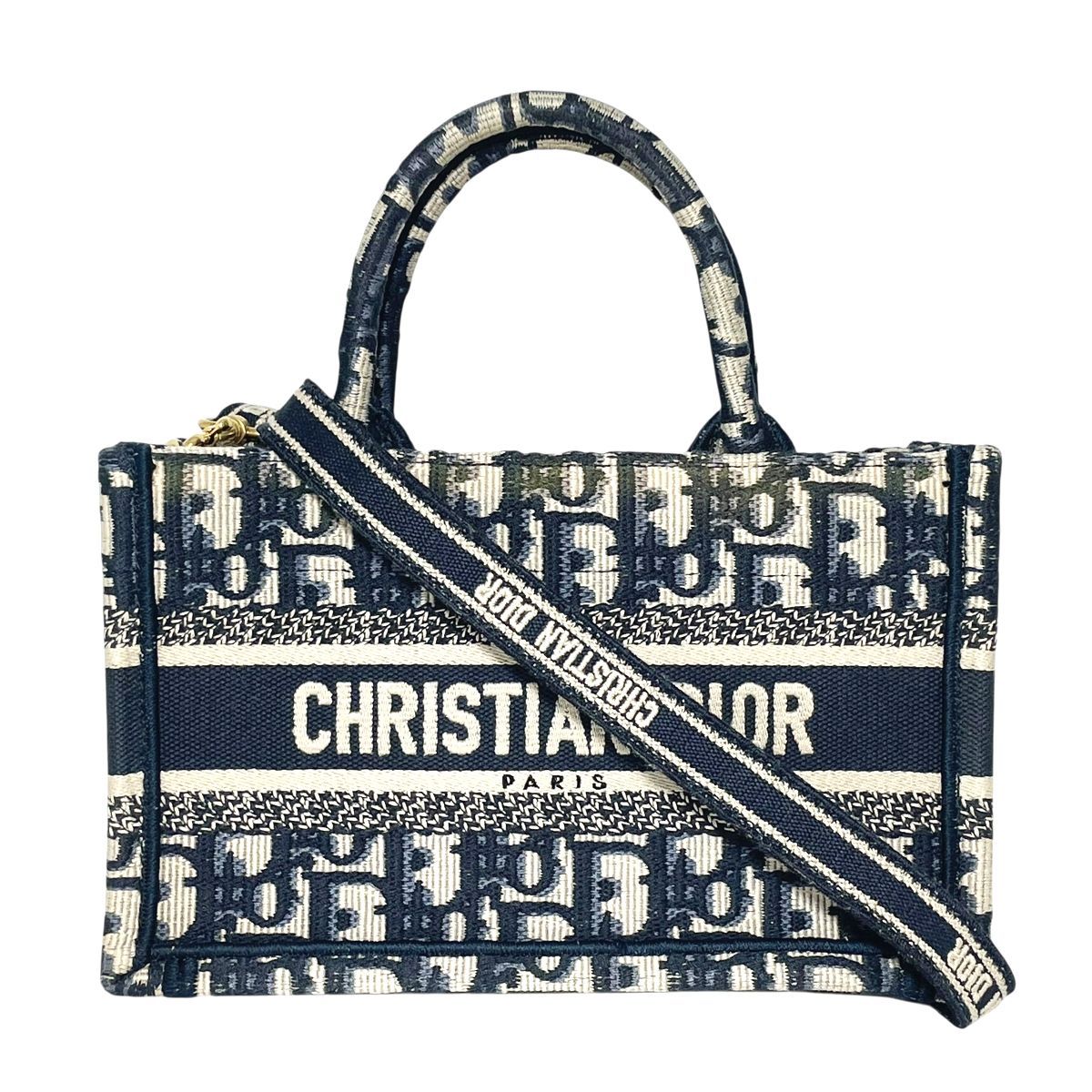 中古】 Christian Dior クリスチャン・ディオール ブックトート バッグ 