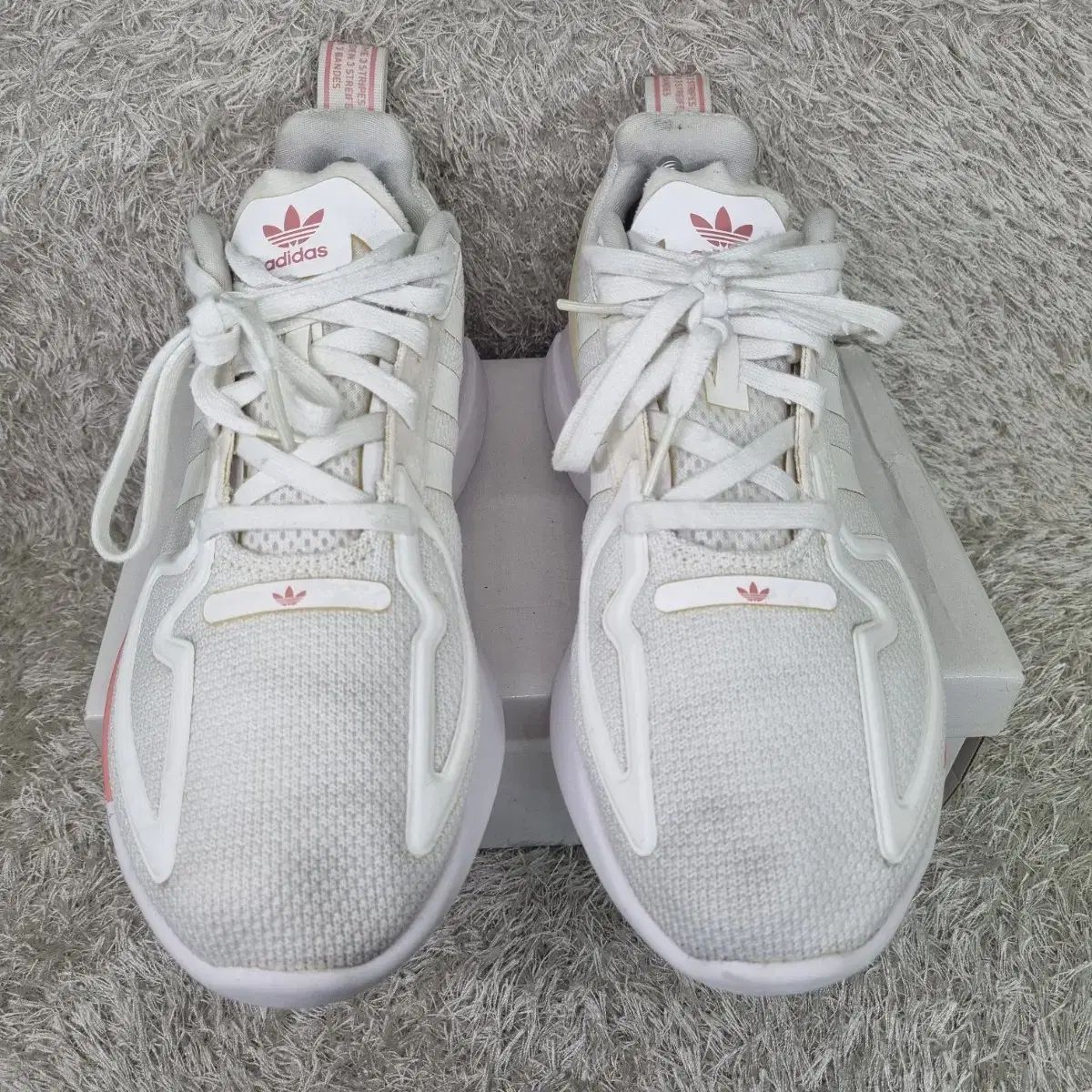 ワユース 240 アディダス ZX 2K ラックス 白 スニーカー - メルカリ