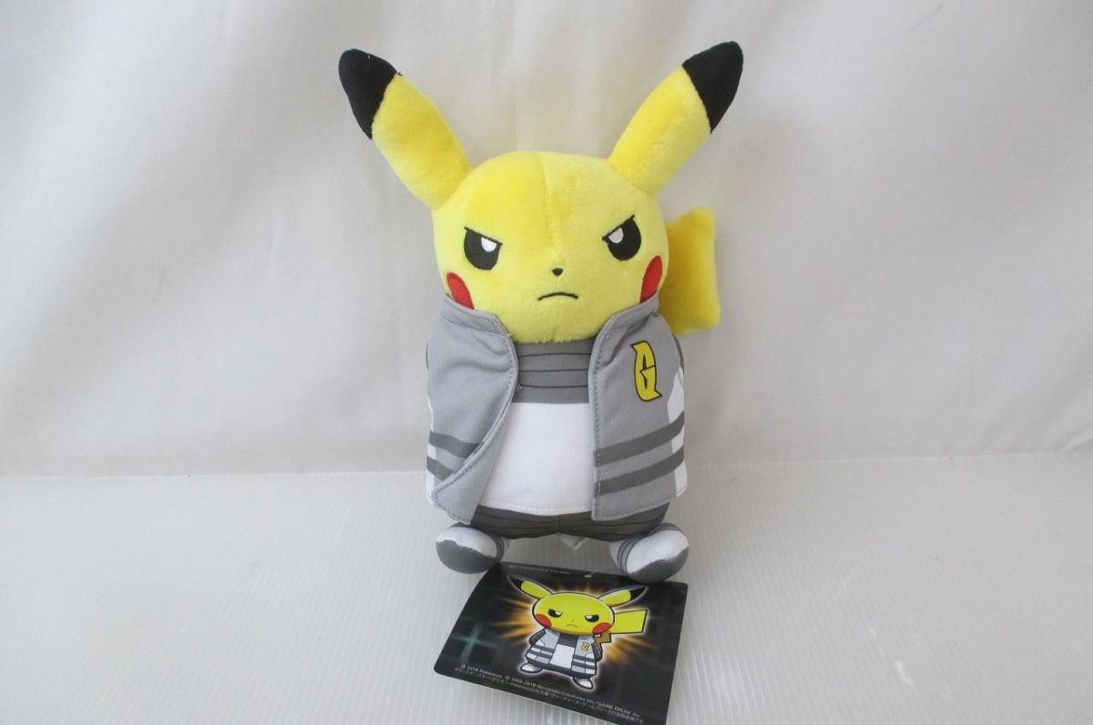 優 アニメ ポケットモンスター ポケモン ポケモンセンター ボスごっこピカチュウG RR ギンガ団 アカギ ぬいぐるみ タグ付き