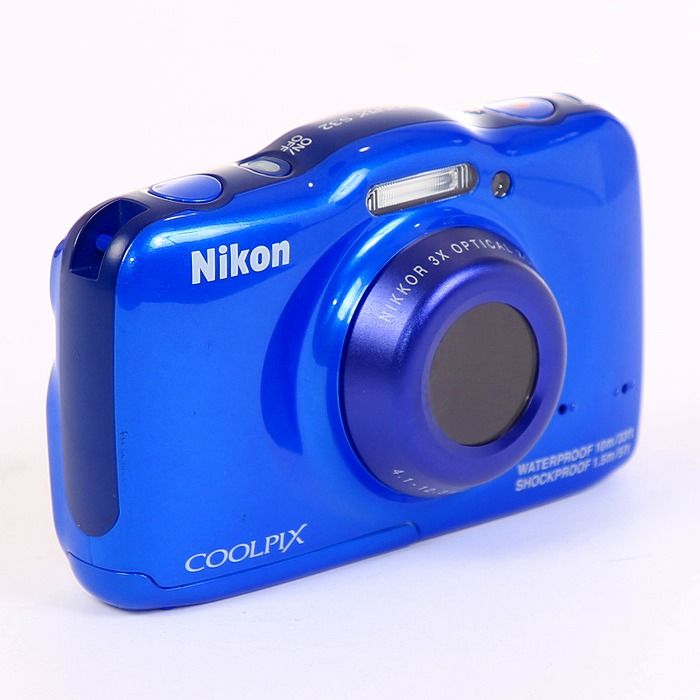 中古】(ニコン) Nikon COOLPIX S32 ブルー - メルカリ