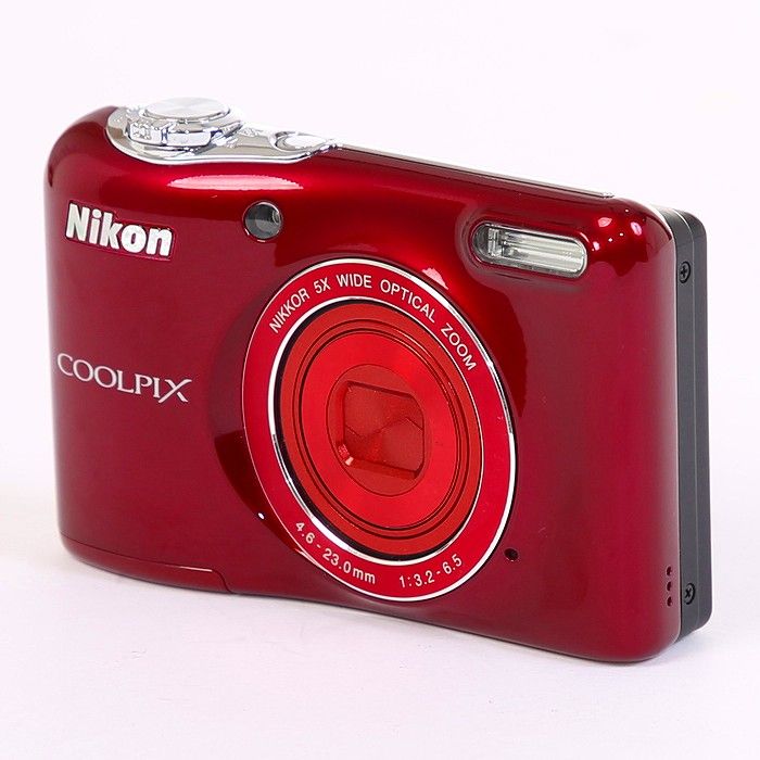 中古】(ニコン) Nikon COOLPIX L32 レツド - メルカリ