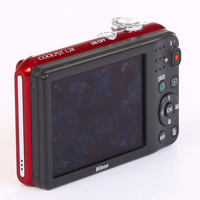  ニコン Nikon COOLPIX L 28 キャンディレッド コンパクトデジタルカメラ デジタルカメラ