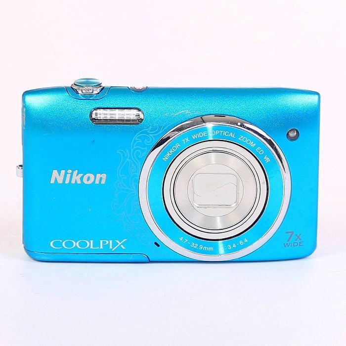 中古】(ニコン) Nikon COOLPIX S3500 オリエンタルブルー - メルカリ
