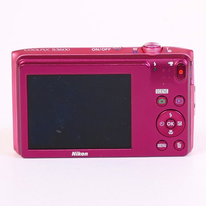 Nikon COOLPIX S3600 アザレアピンク ニコン デジタルカメラ Amazon | Nikon デジタルカメラ COOLPIX S3600 8倍ズーム 2005万画素