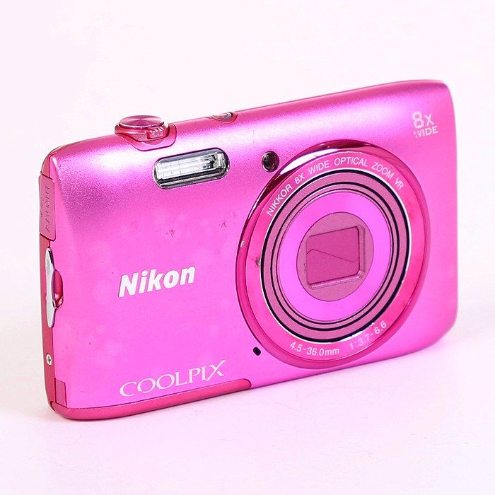 Nikon COOLPIX S3600　ピンク Amazon | Nikon デジタルカメラ COOLPIX S3600 8倍ズーム 2005万画素