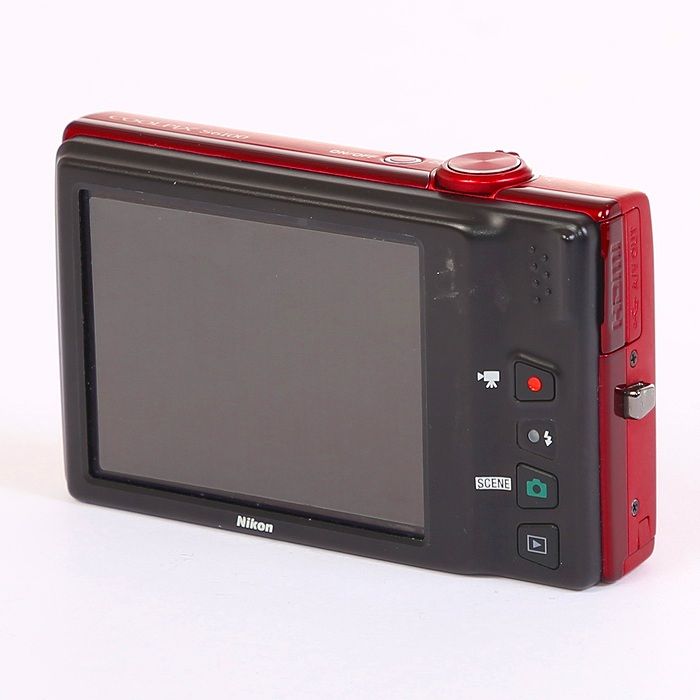  ニコン Nikon COOLPIX S 6100 レツド コンパクトデジタルカメラ デジタルカメラ
