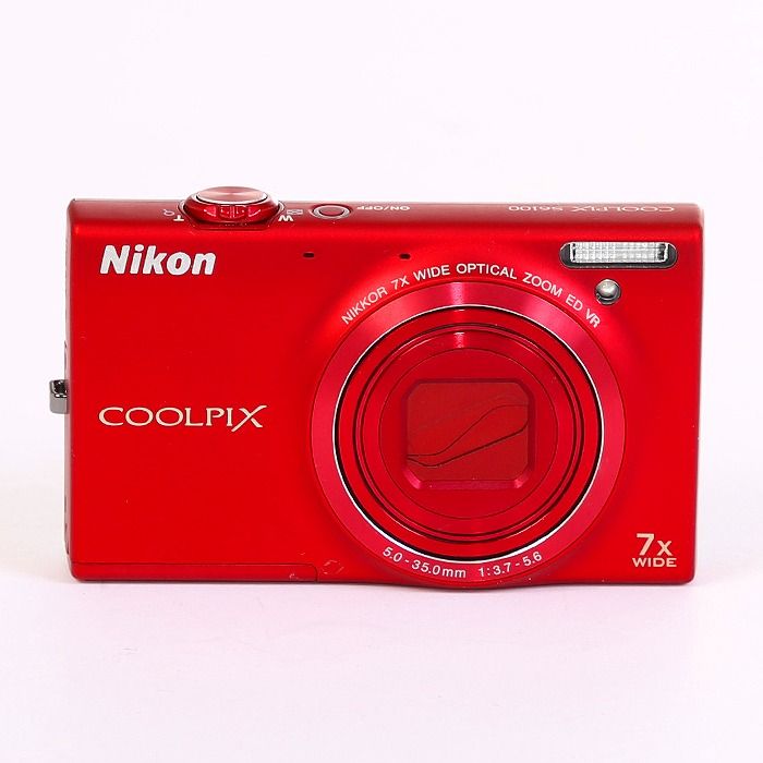 中古】(ニコン) Nikon COOLPIX S6100 レツド - メルカリ