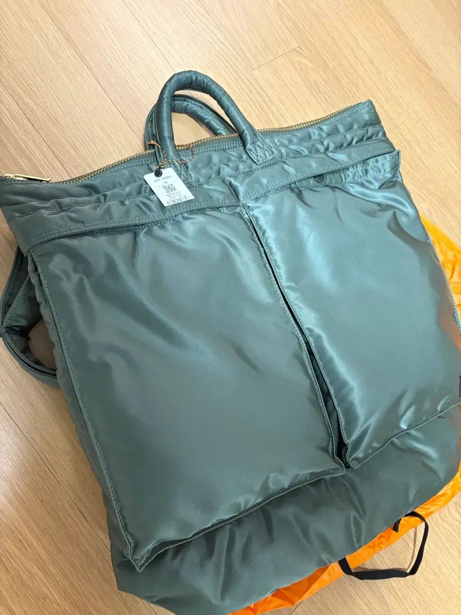 ポーター オールニュー タンカー ヘルメットバッグ large セージ グリーン