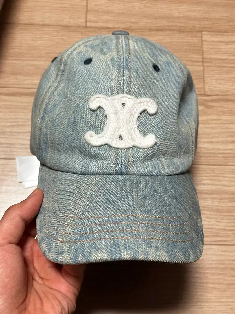 ほぼ セリーヌ デニムボールキャップ L