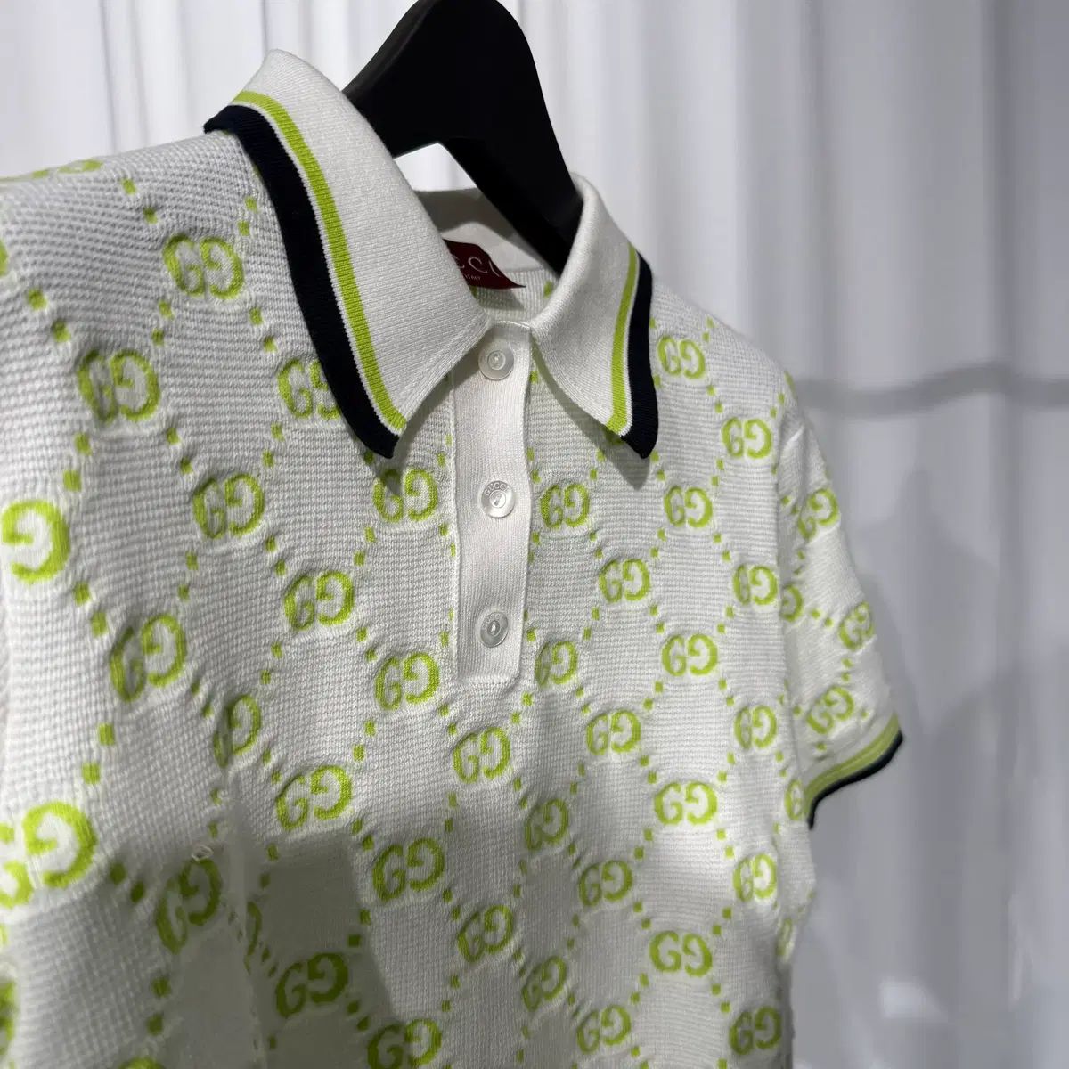 グッチ ジャカード GG クロップド 半袖 ニット - メルカリ