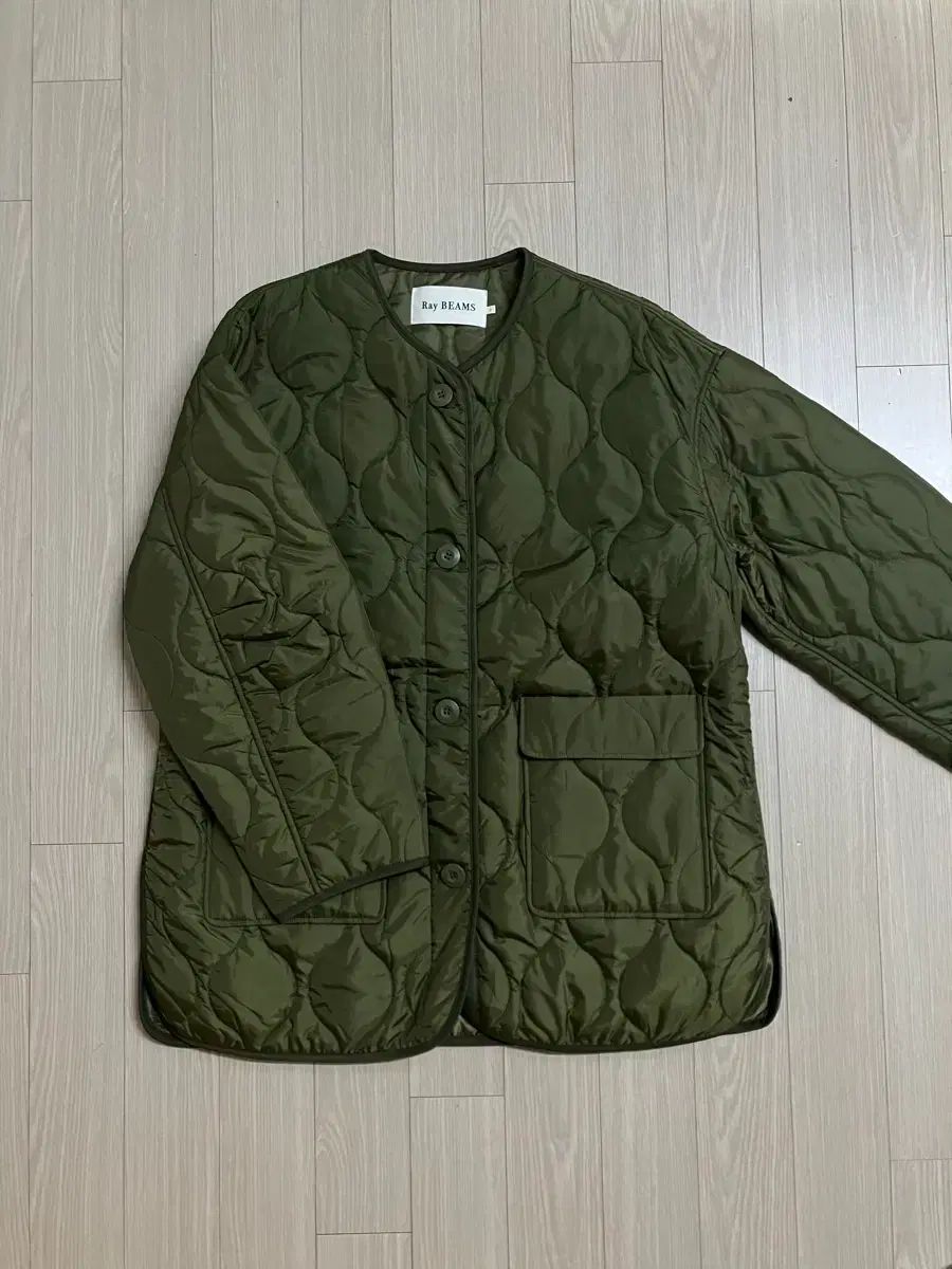 レイ ビームス キルティングジャケット