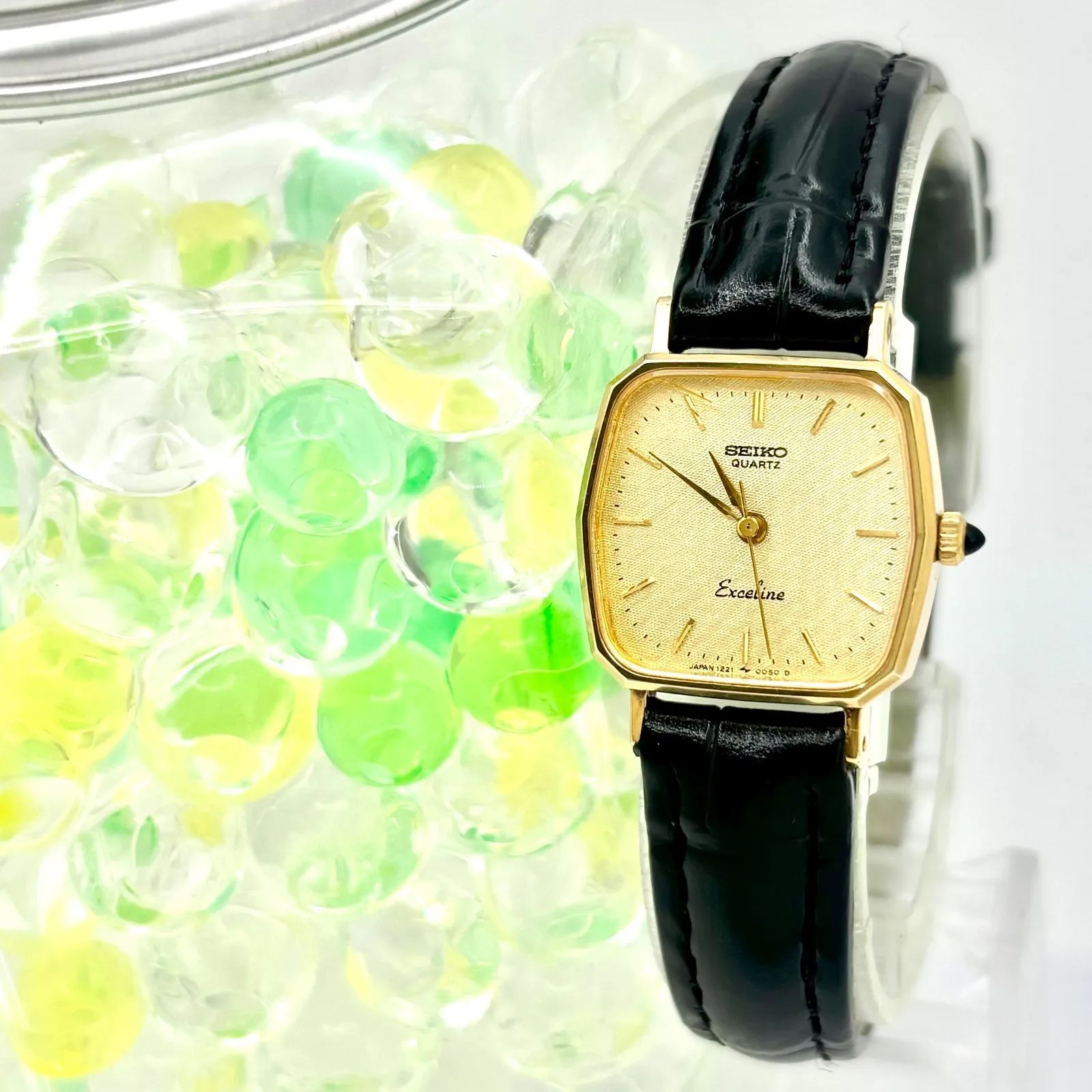 新品電池】SEIKO セイコー Exceline エクセリーヌ レディース 腕時計