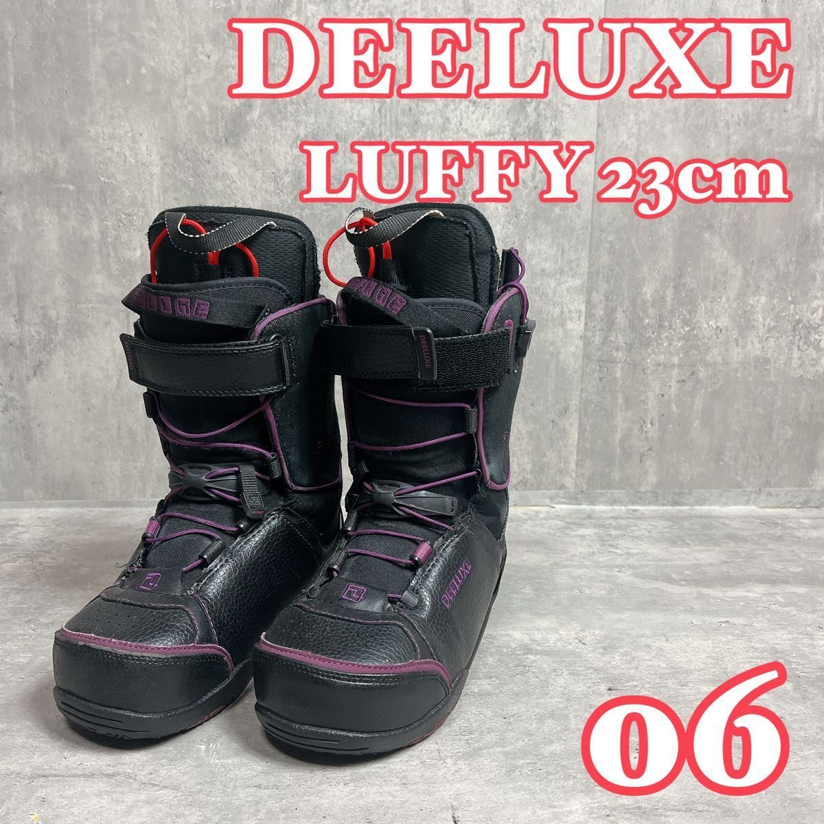 DEELUXE スノボブーツ　LUFFY　24.5 スノーボード　レディース　靴 DEELUXE スノボブーツ LUFFY 24 0cm レディース スノーボード｜Yahoo