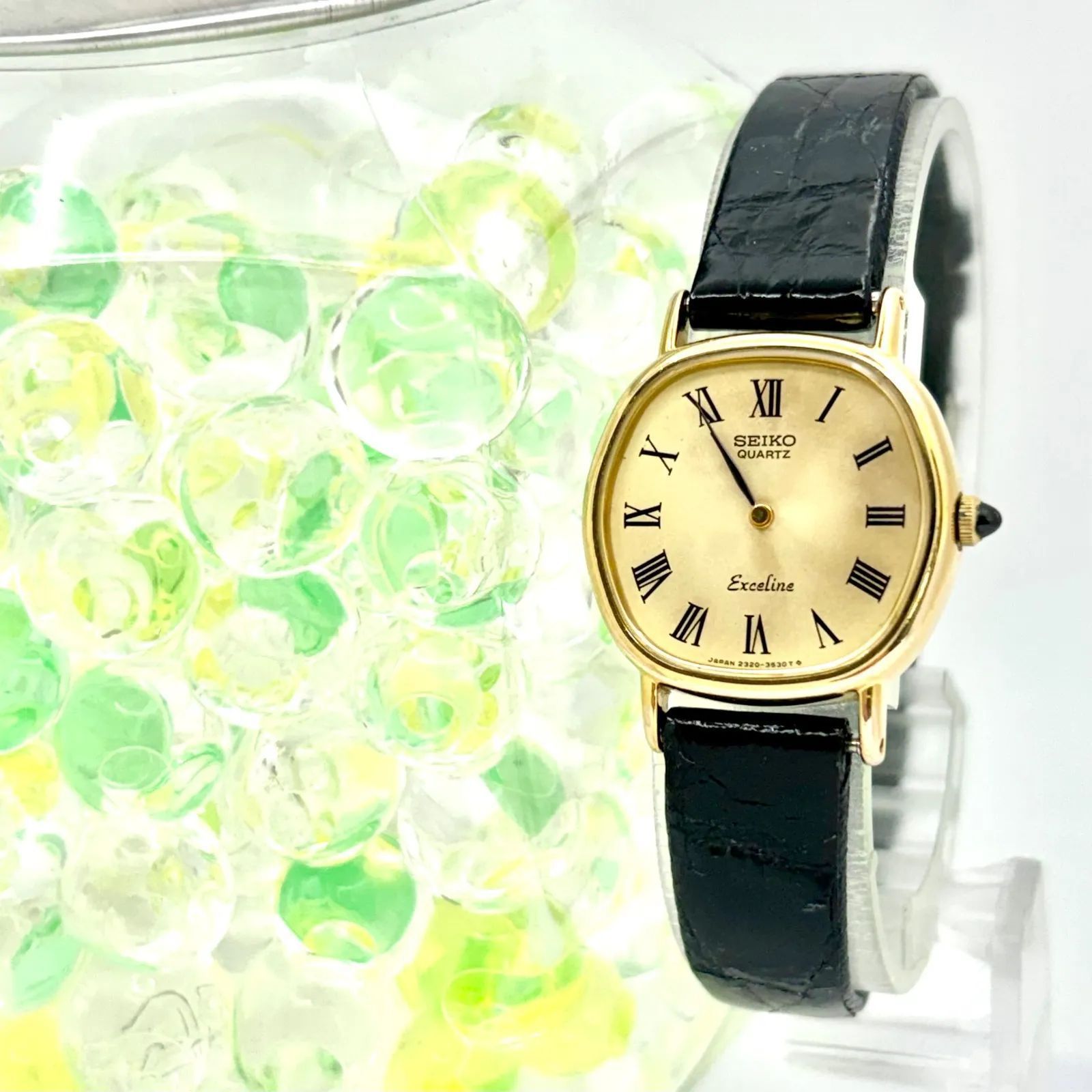 ト*ン様 セイコー エクセリーヌ 10k 2320-6770 10K QZ イエ ト*ン様 セイコー エクセリーヌ 10k 2320-6770 10K QZ イエ ト*ン様