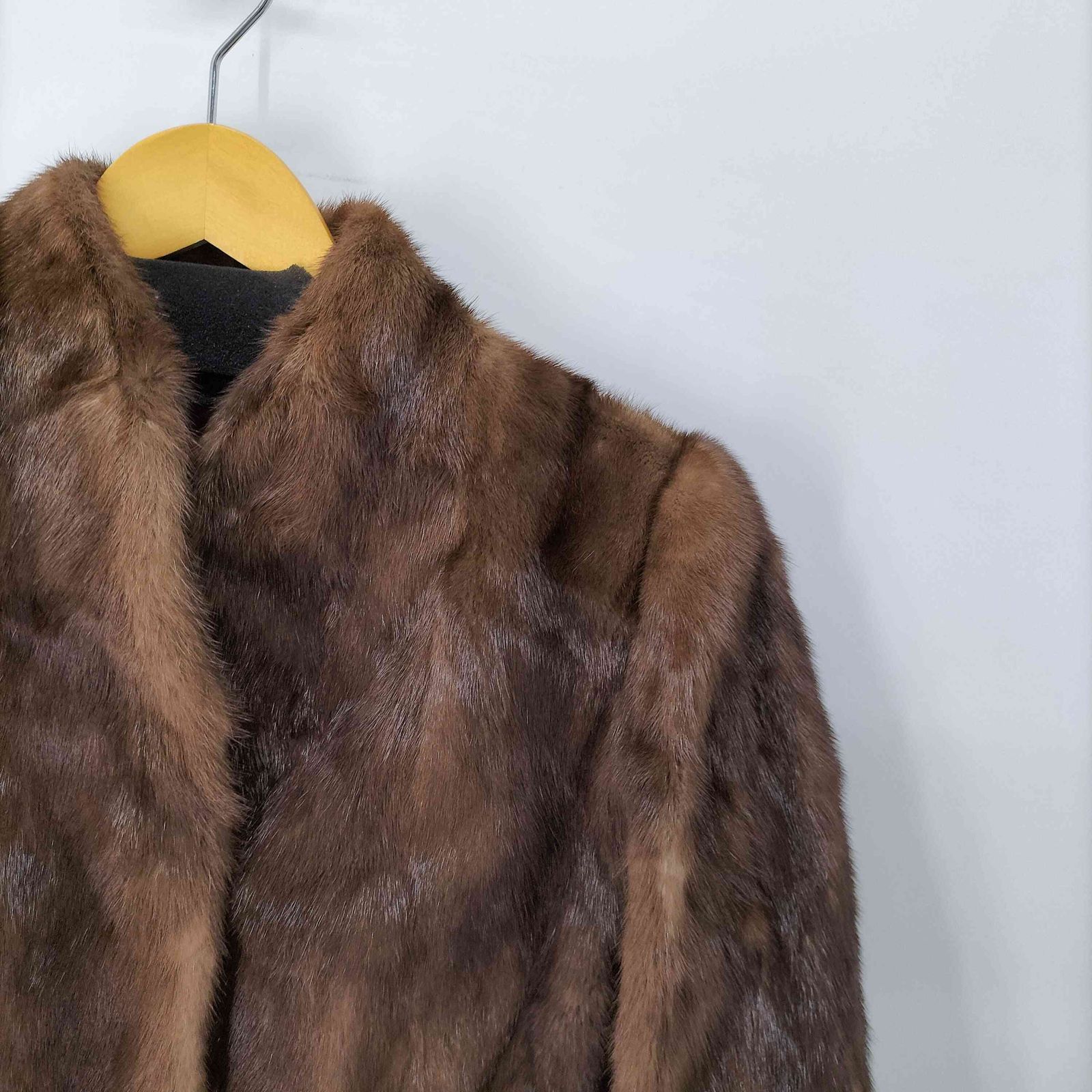 ユーズドフルギ USED古着 ファージャケット レディース JPN：13号