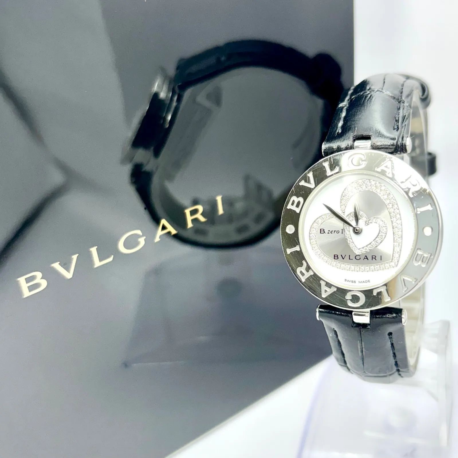 箱付/新品電池】BVLGARI ブルガリ B.zero1 ビーゼロワン BZ30S ダブル