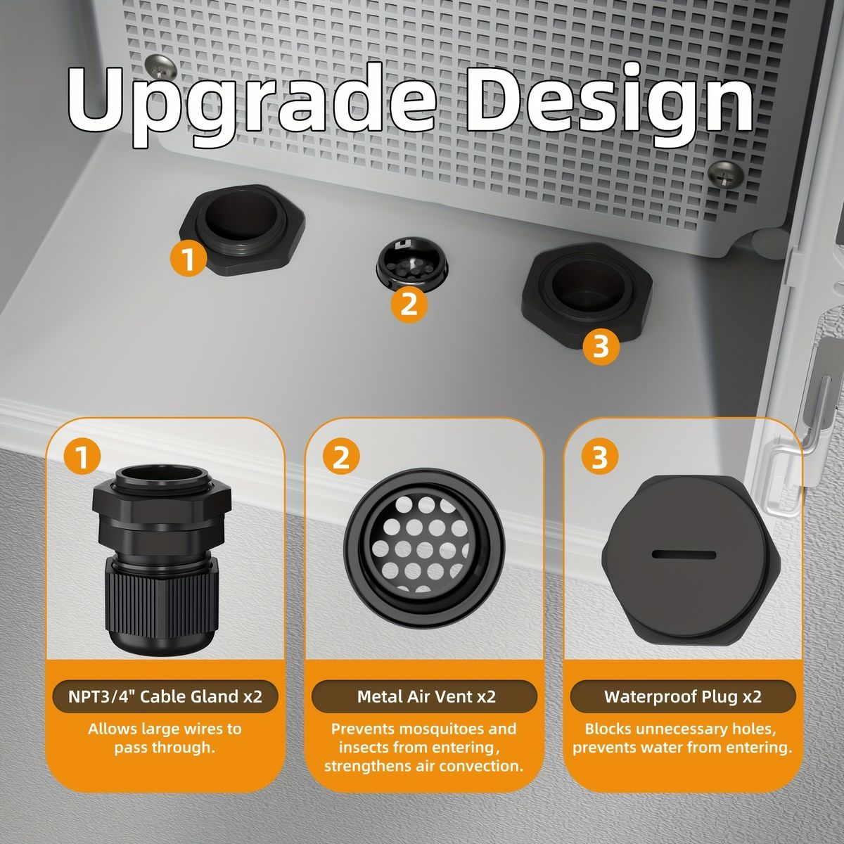 工具や精密機器の収納に 高品質 防水ボックス 250 x 350 150 mm グリッド付き プラスチック製 屋外使用 ポータブル 軽量 ステンレススチールコーナーブレケット付属