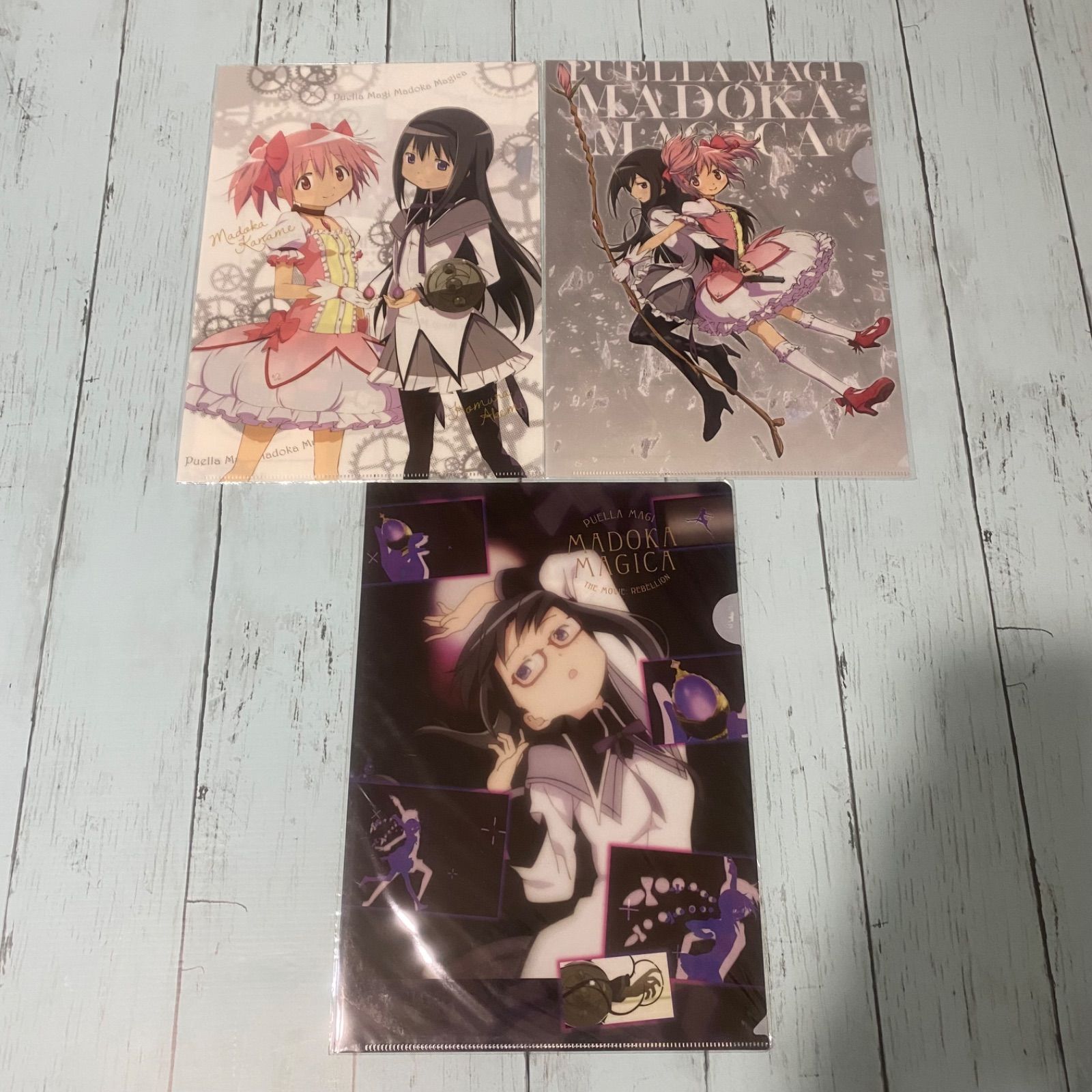 魔法少女まどか☆マギカ セガ 遊んでもらえるキャンペーン クリアファイル6枚 魔法少女まどか☆マギカ セガ 遊んでもらえるキャンペーン クリア