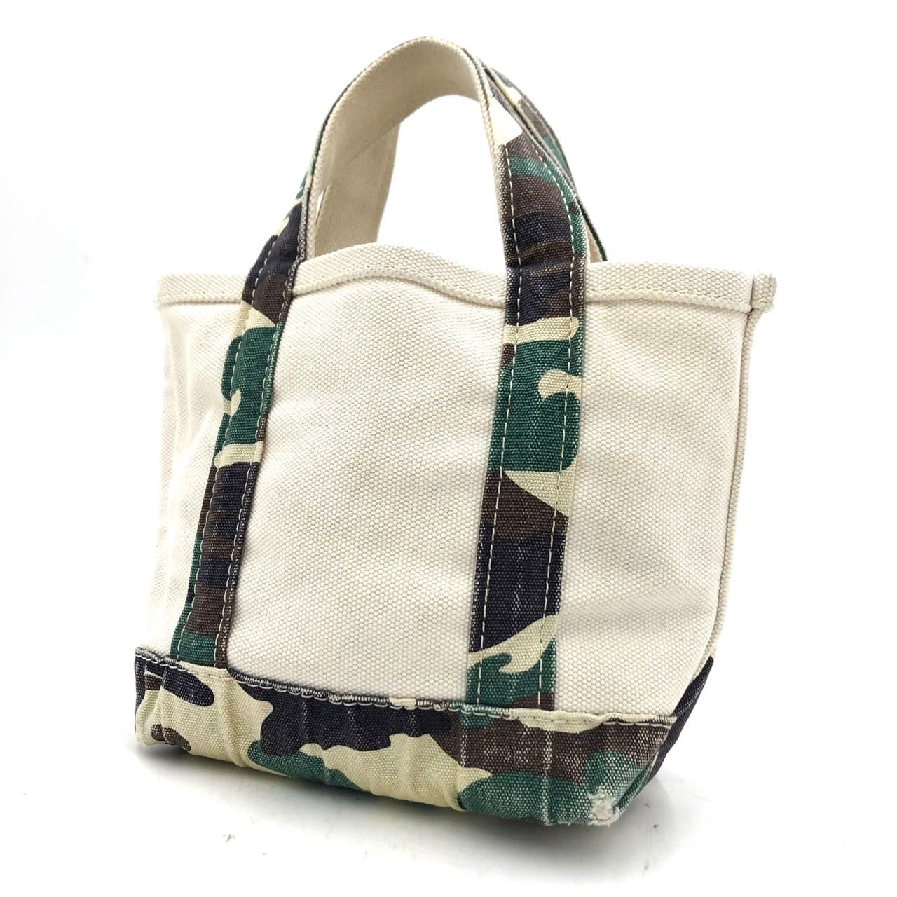 L.L.Bean エルエルビーン トートバッグ ミニ 迷彩 カモフラ キャンバス