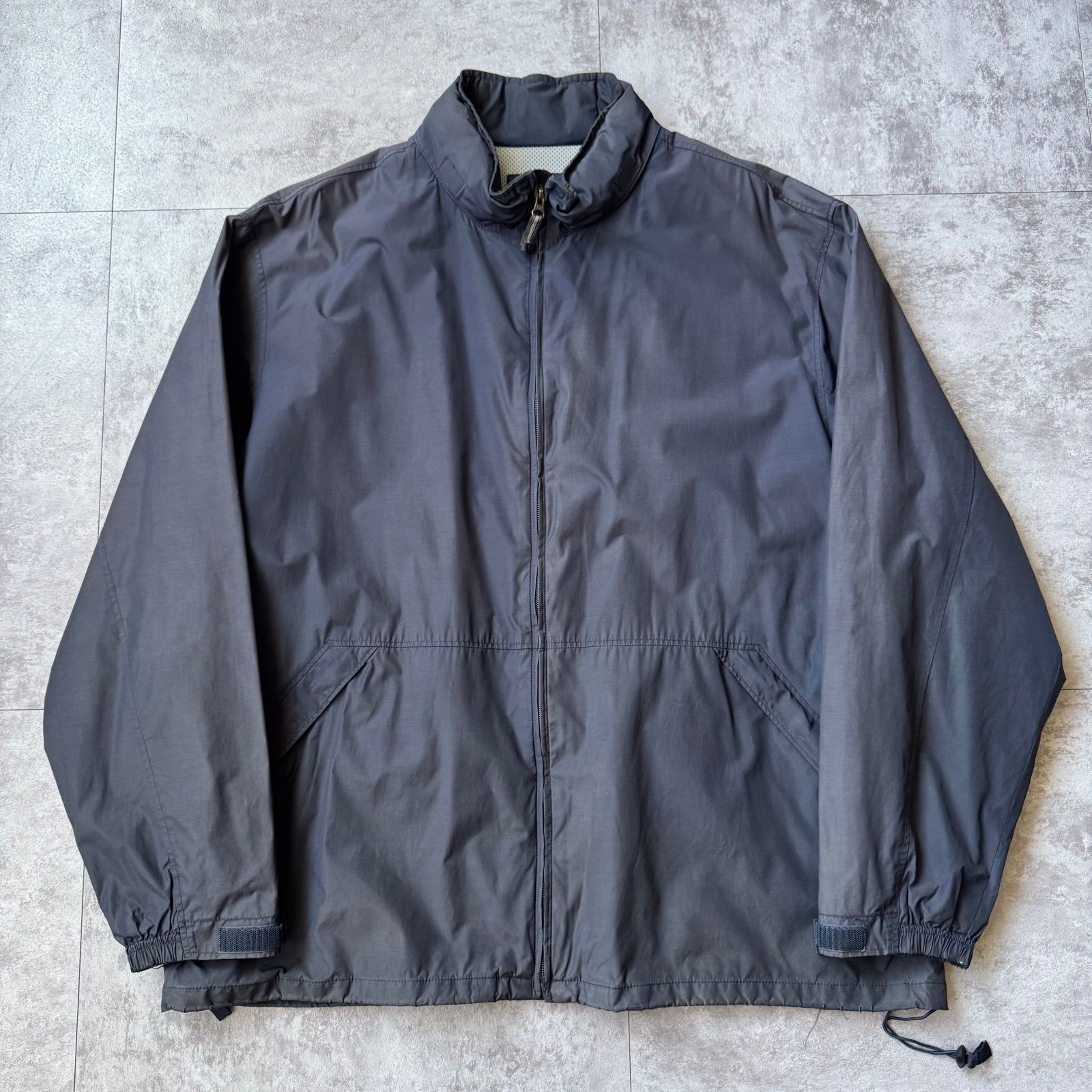 90s old GAP nylon zip up jacket y2k XXL 90s old GAP high neck GAP 