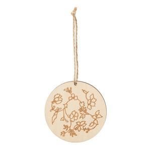 ASCA アスカ 木製更紗オーナメント 1袋3コ入 A 15739 044 入数 16