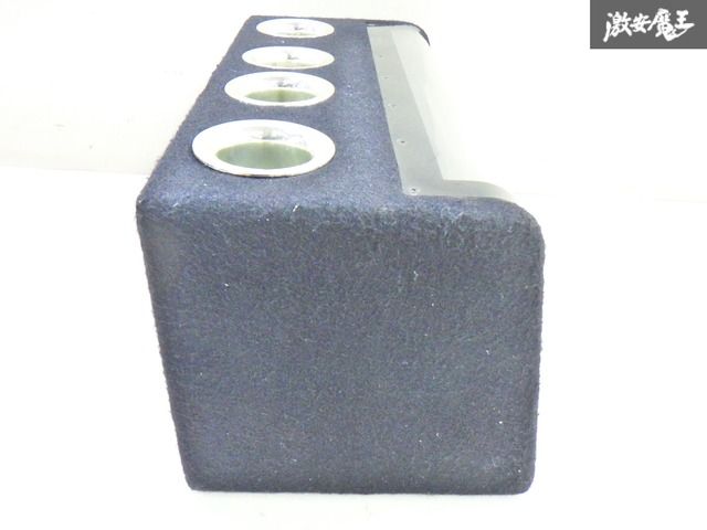 動作OK! 保証付】FUSION アンプ内蔵 ダブルウーファーボックス サブ