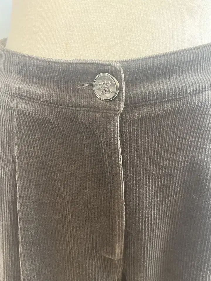  21年 TIME タイム コーデュロイ パンツ ダークブラウン 64-94 状態 良し チノパン パンツ