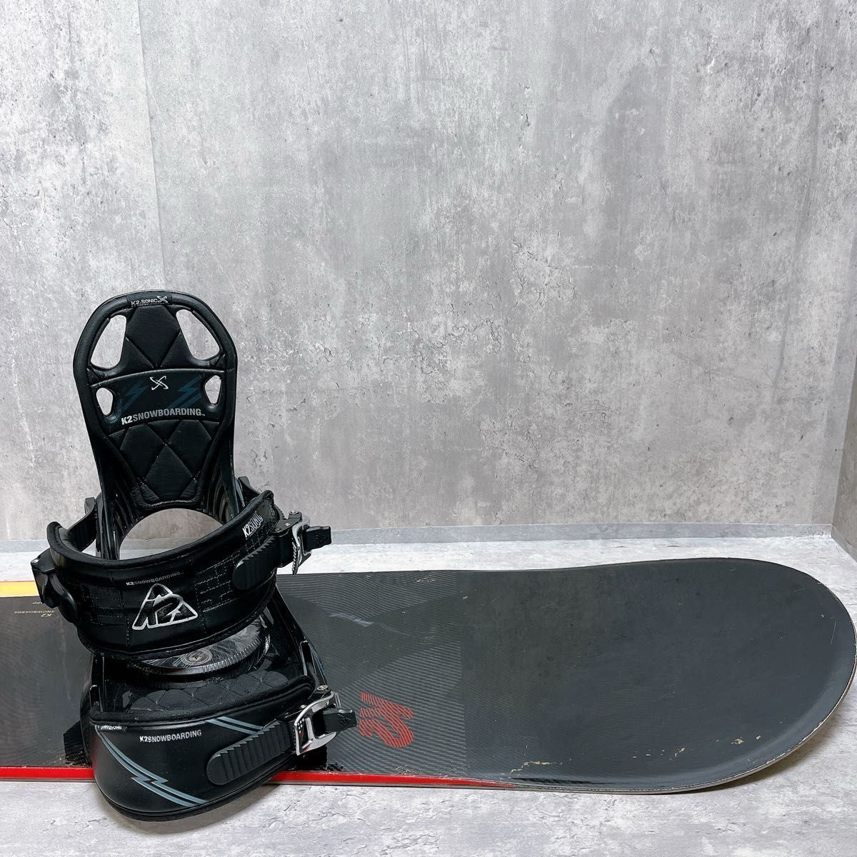 K2 SPITFIRE 152cm メンズ スノーボード セット スノーボードセット K2 SPITFIRE 152cm バインL 26-29cm k2 ロッカー