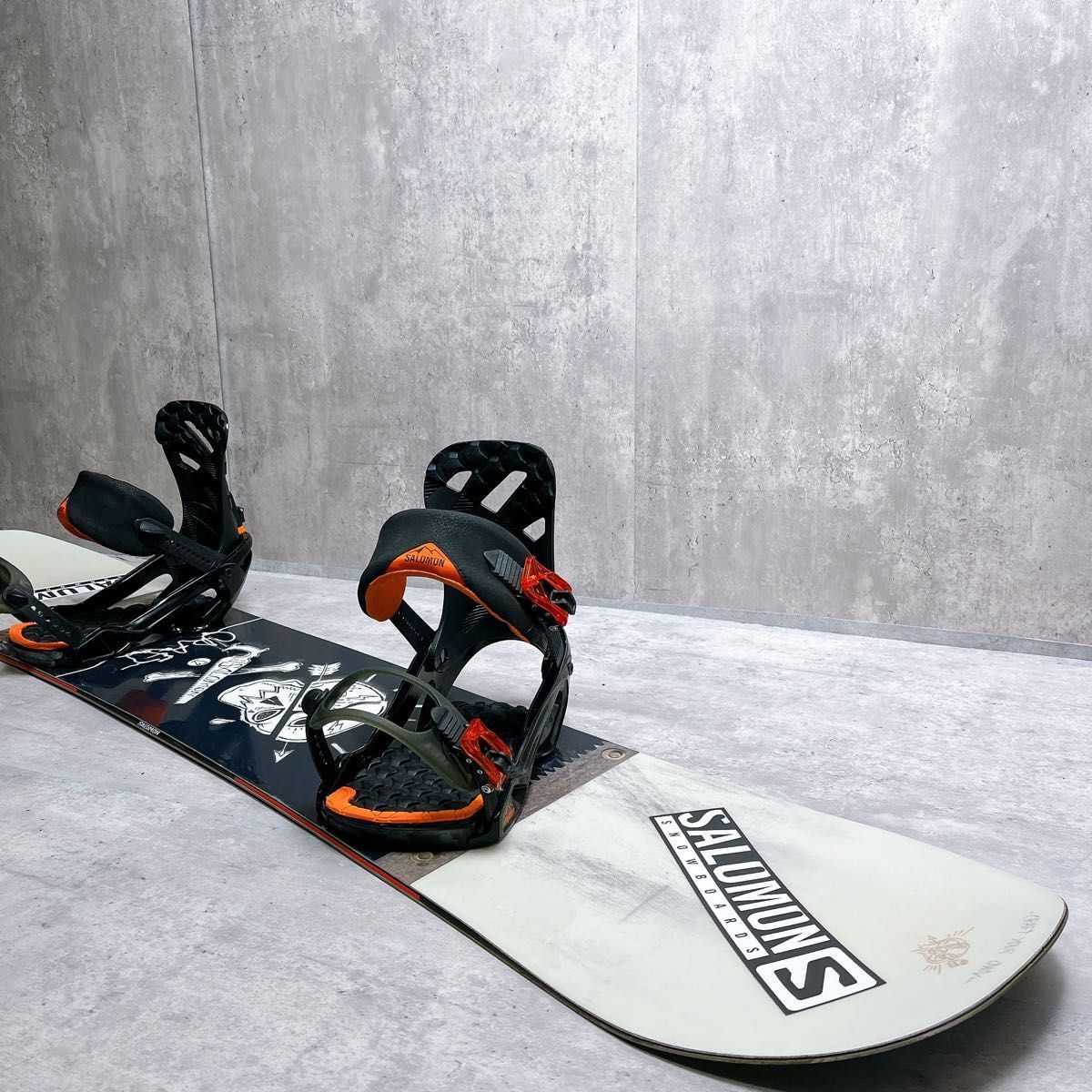 SALOMON CRAFT 152 cm スノーボードセット バインディング付 オールマウンテン フリーラン