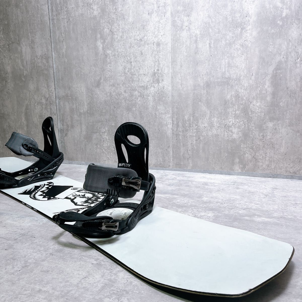 バタレオン DISASTER 148cm スノーボードセット FLUX ビンディング付
