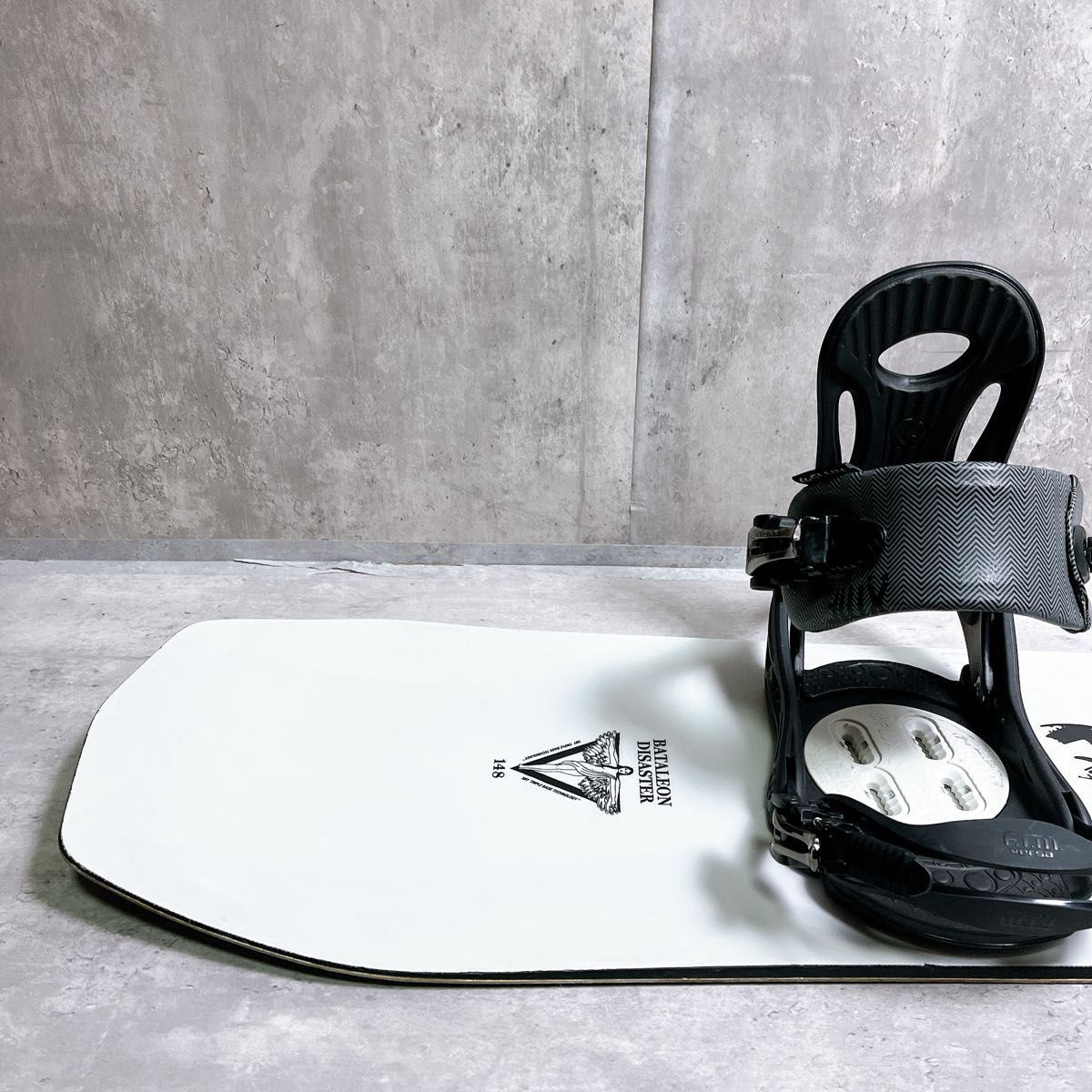 バタレオン DISASTER 148cm スノーボードセット FLUX ビンディング付