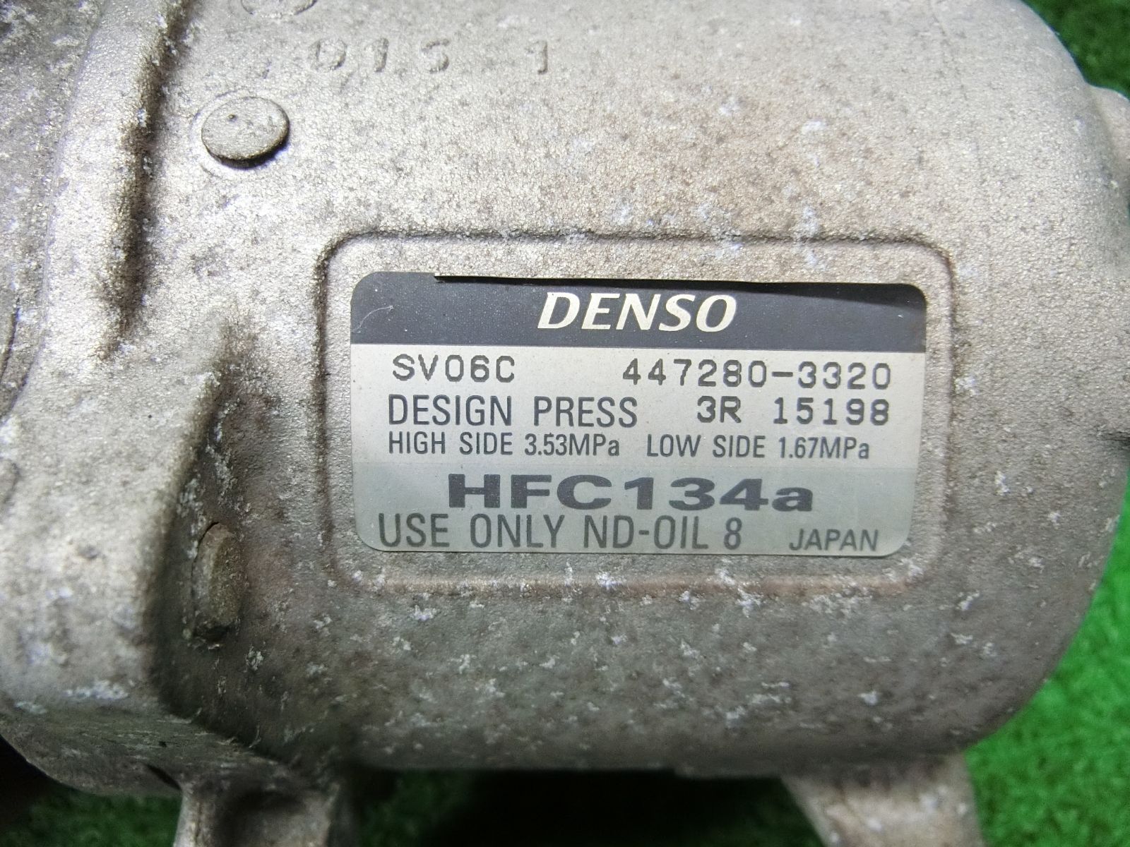 447280-1033 [13124] 送料無料 AC コンプレッサー DENSO 447280-3320
