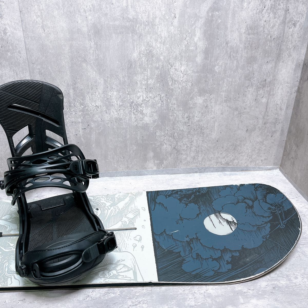 BURTON DESCENDANT 148cm スノーボードセット バインディング付