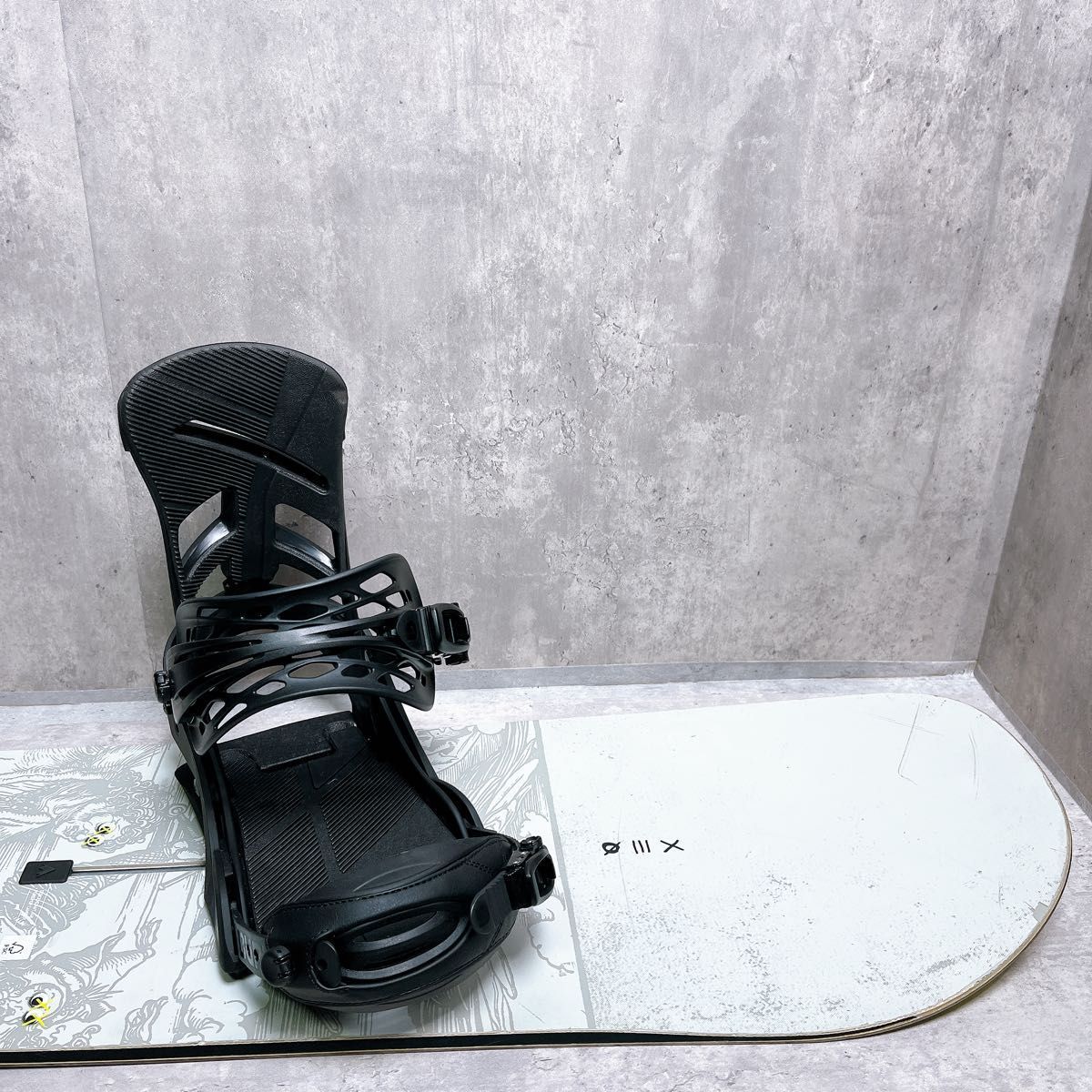 BURTON DESCENDANT 148cm スノーボードセット バインディング付