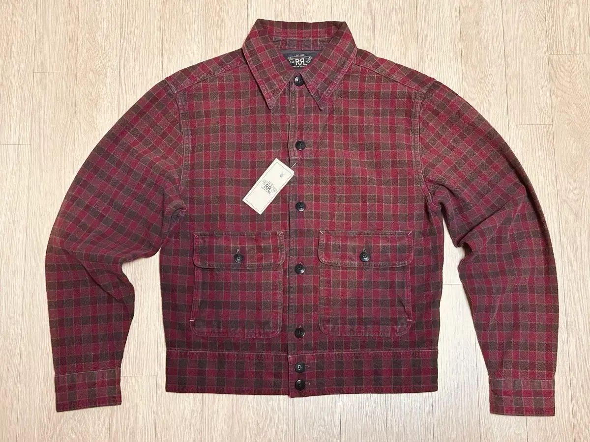 RRL チェック ウーブン シャツ ジャケット