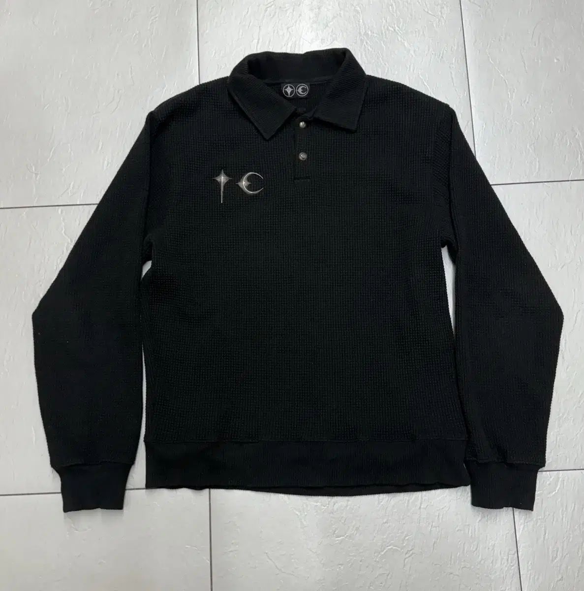 Thug Club(サグクラブ) PK ワッフル ブラック Lサイズ - メルカリ