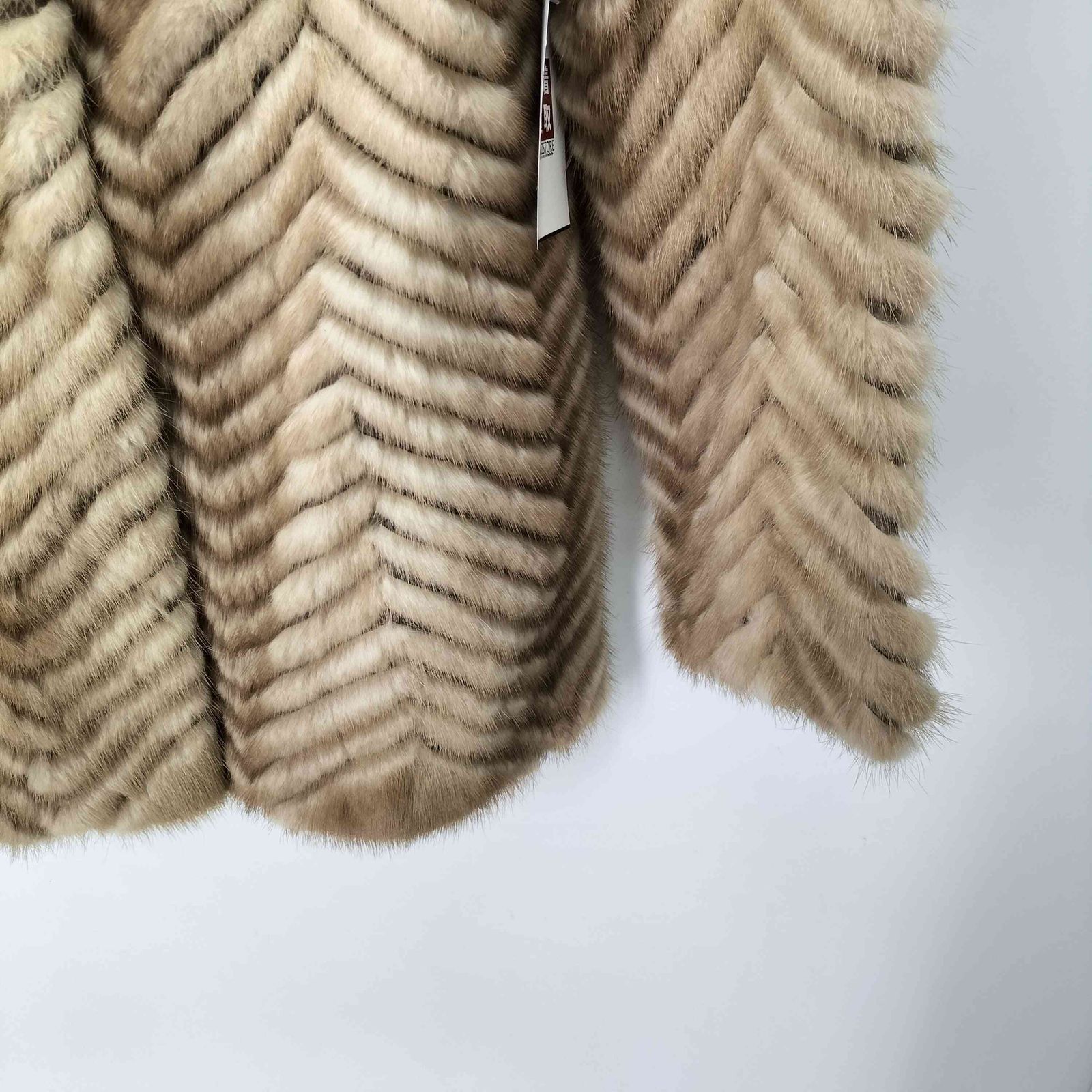 ユーズドフルギ USED古着 ファー ジャケット レディース JPN：11号