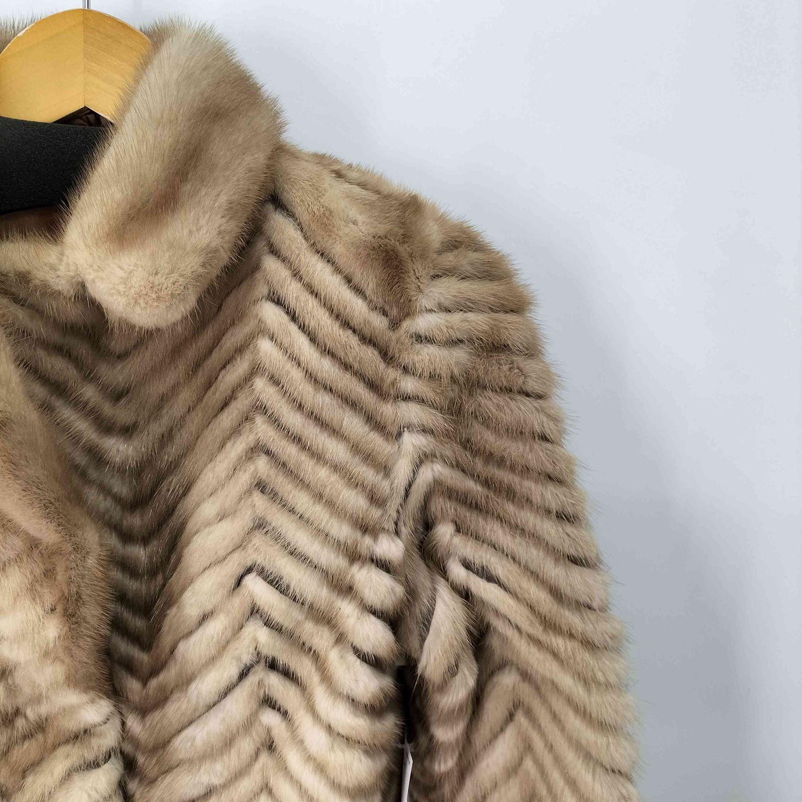 ユーズドフルギ USED古着 ファー ジャケット レディース JPN：11号