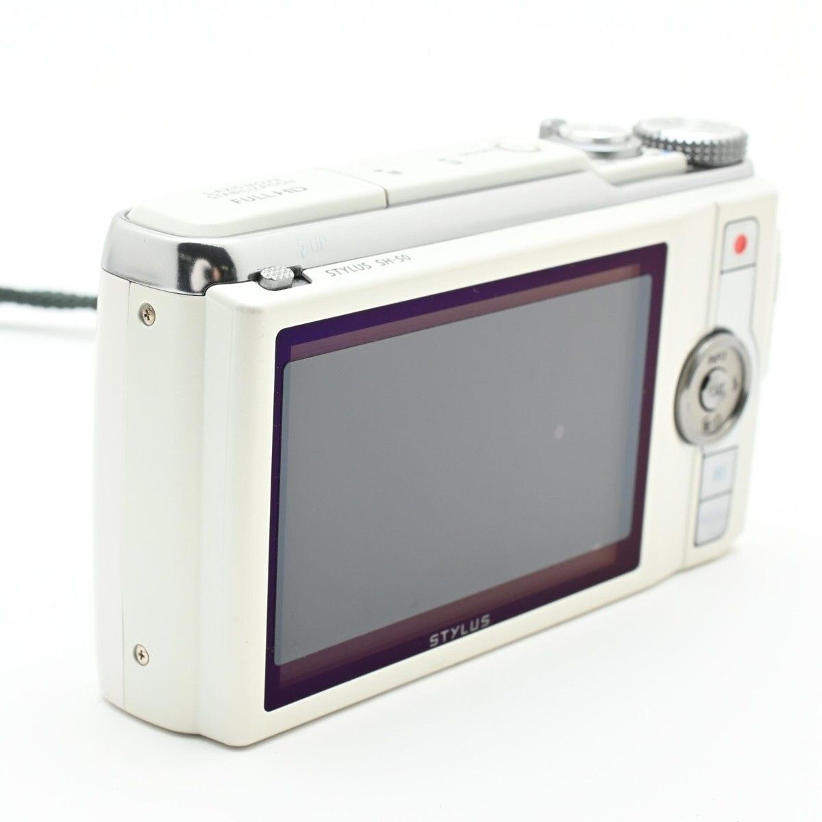 1112＜良品＞ OLYMPUS デジタルカメラ STYLUS SH-50 1600万画素裏面